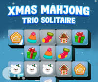 Xmas Mahjong Trio Solitaire